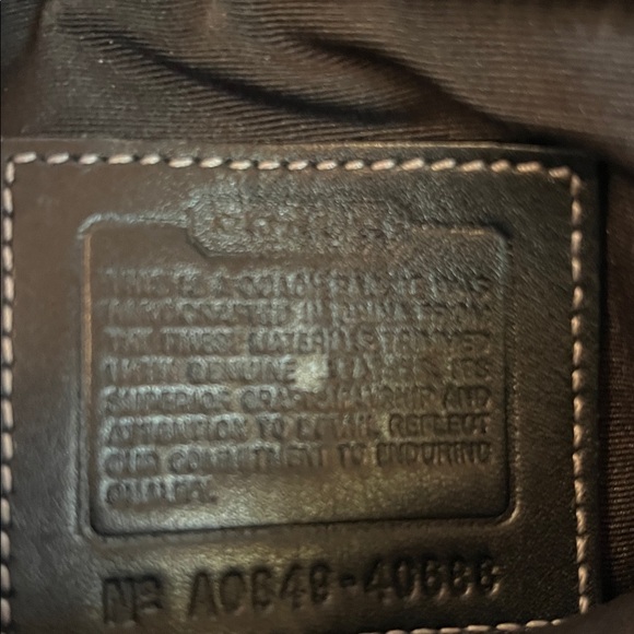 Coach Black and Gray Crossbody Bag - Picture 9 of 9